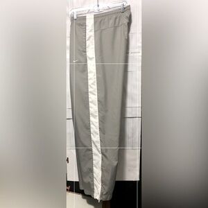 🚦Nike Vintage Gray White Baggy Dazzle Track Pants